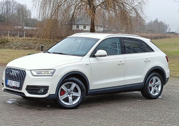 Audi Q3 cena 56000 przebieg: 233047, rok produkcji 2012 z Bielawa małe 596